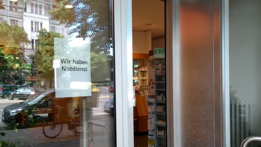 Nummern für den Notdienst