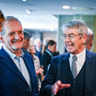 Walter Oberhänsli und Dr. Fritz Oesterle auf der DocMorris-Generalversammlung