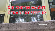 Der Außendienst muss leider draußen bleiben