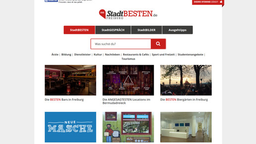 stadtbesten freiburg screenshot