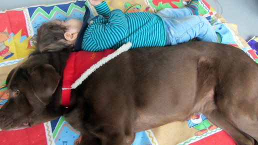 Emma im Kinderhospiz Ivana Seger