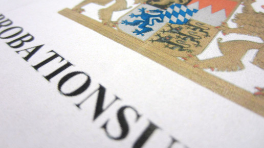approbationsurkunde bayern aa
