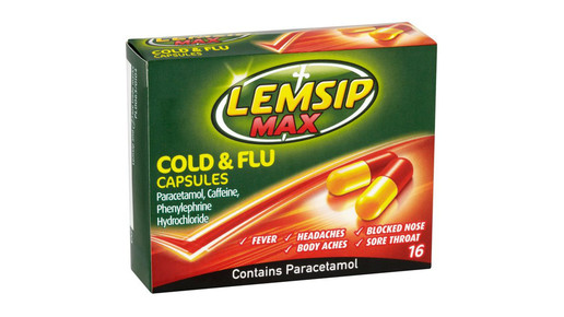 lemsip paracetamol coffein phenylephrin rb consumer relations