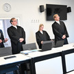 Sebastian Bayer von dm, Dr. Benedikt Burger, Dr. Matthias Sonntag und Dr. Beatrice Moira Kimmig von der Kanzlei Gleiss Lutz 
