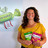 Melanie Schneble mit Packungen von Em-eukal