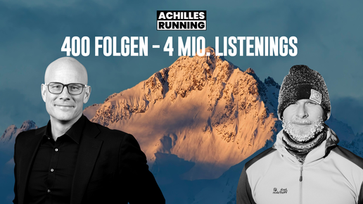 Achilles Running: 400 Folgen, 4 Mio. Listenings – Prof. Dr. Dr. Stefan Schneider & Pawel Dregan über „Highs & Halluzinationen“