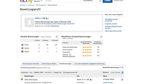 ebay almased bewertung ke224 1 scs