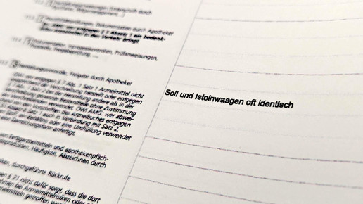 Waage zu genau: Revision irritiert Team