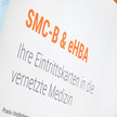 Foto: Werbefläche von Medisign auf der DMEA 2024.
