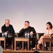 Wie gelingt Primärversorgung? Personen auf dem Podium: Emmi Zeulner (CSU), Janosch Dahmen (Grüne), Christos Pantazis (SPD), Professor Dr. Nicola Buhlinger-Göpfarth, haev, Ates Gürpinar (Linke).