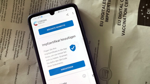 Impfzertifikate: Zwischenabrechnung nicht nötig
