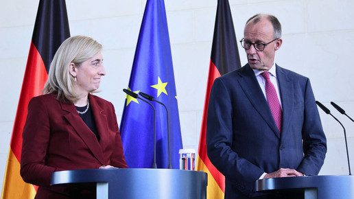 Warken und Merz sprechen im Kanzleramt