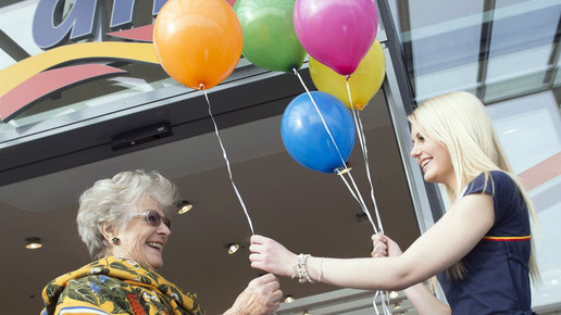 dm eroeffnung ballons dm oesterreich