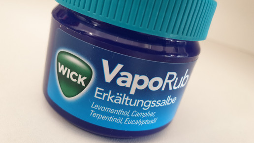 Wick VapoRub: Seit 125 Jahren wird geschmiert