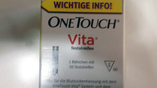 onetouch vita teststreifen aa