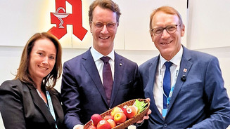 Kathrin Luboldt, Hendrik Wüst und Thomas Preis