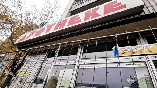 geschlossene Apotheke