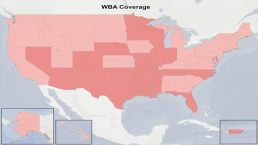 wba coverage karte wba