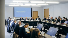 Gruppenfoto vom Termin im BMG