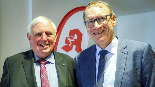 Karl-Josef Laumann und Thomas Preis beim Sommerempfang