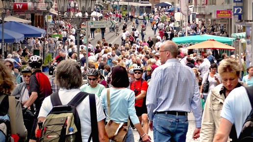 Stadtleben menschen Marco Kroener pixelio.de