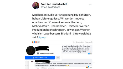 Fake-Kommentare loben Lauterbach