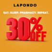 Spare 30% auf die beliebte Kollektion bei LAPONDO