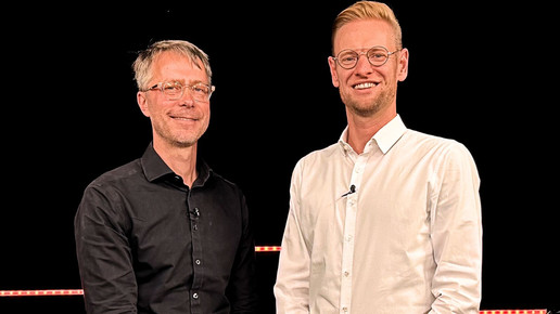 Patrick Hollstein und Jan Harbecke beim APOTHEKE LIVE