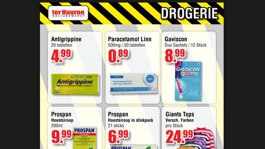 Ein Auszug aus einem Angebots-Flyer