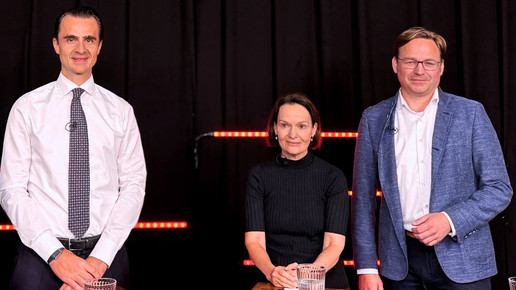 Philipp Zöller (Infectopharm), Dorothee Brakmann (Pharma Deutschland), Sebastian Wachtarz (AbbVie)