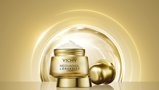Die Vichy Neovadiol Longevity Pro-Volumen Crème sorgt für prallere Haut ab 50 Jahren und kommt mit einem Nachfüllpack in die Apotheken.