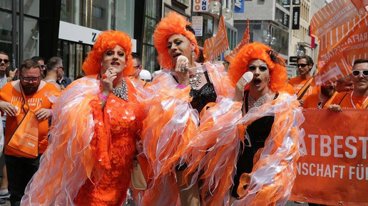 Posit Hiv Handeln NRW CSDdemo2016 Dolly Portland Tina Charel Timo Kalveram Posit Hiv Handeln NRW