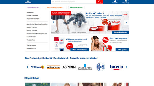 screenshot-shop apotheke scs