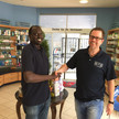Apothekenpraktikant aus dem Südsudan