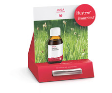 WALA Display Plantago Hustensaft