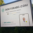 Werbeplakat von DoktorABC