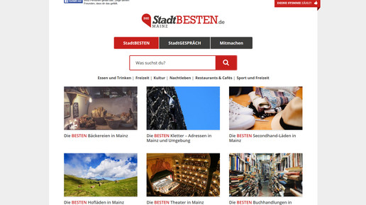 stadtbesten mainz screenshot