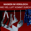 Wie viel Luft kommt durch?