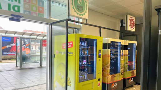 Apotheken-Automat im Freiburger HBF