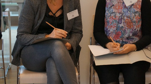 Pia Sundermann und Bushra Alissa Impact Dock