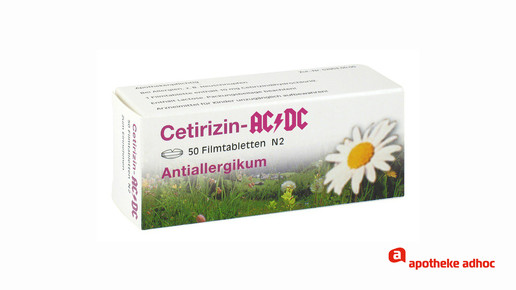 cetirizin acdc