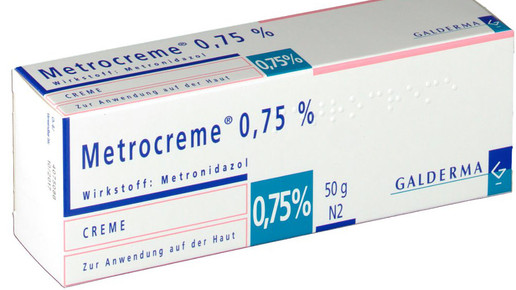 rosacea metrocreme metronidazol galderma