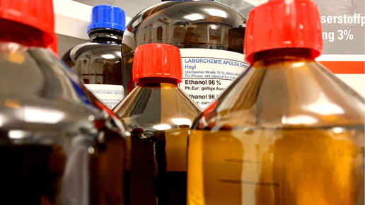 Ringversuch zu Desinfektionsmitteln