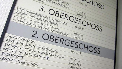 krankenhaus wegweiser aa