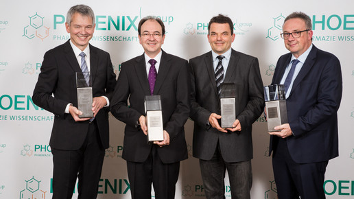 phoenix wissenschaftspreis Hanns Ulrich Zeilhofer Klaus Langer Manfred Jung Rolf Mueller 