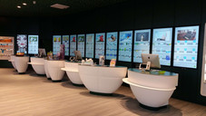 HV-Tisch als Blütenblatt