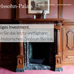 mendelssohn palais investment scs Käufer-Casting für Mendelssohn-Palais