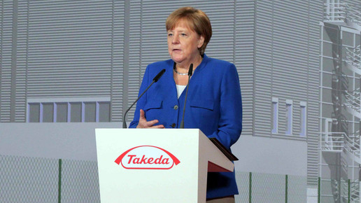 Takeda eroeffnung merkel2 Oranienburg takeda