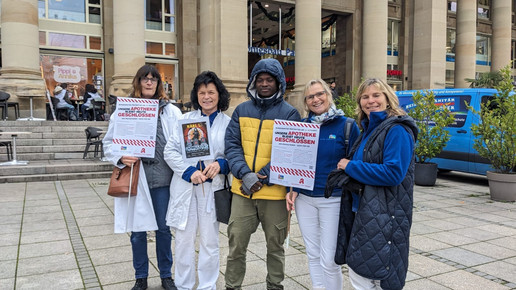 Protest in Stuttgart: „Das war lange überfällig“