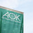 Foto: Fahne mit AOK-Logo